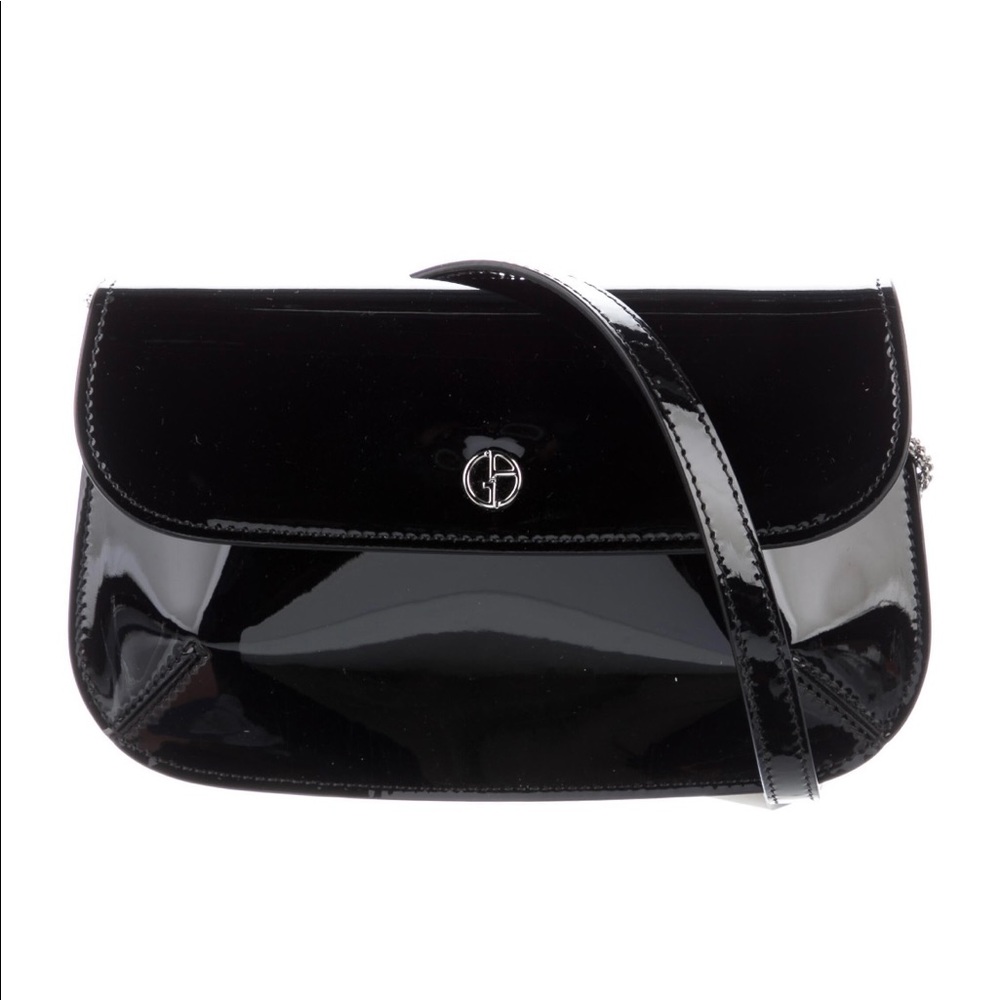 Giorgio Armani black crossbody handbag